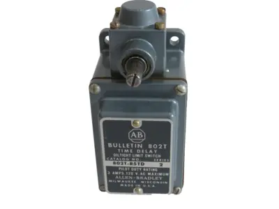 ALLEN BRADLEY 802T-R5TD TIME DELAY LIMIT SWITCH 802TR5TD NEW, SURPLUS