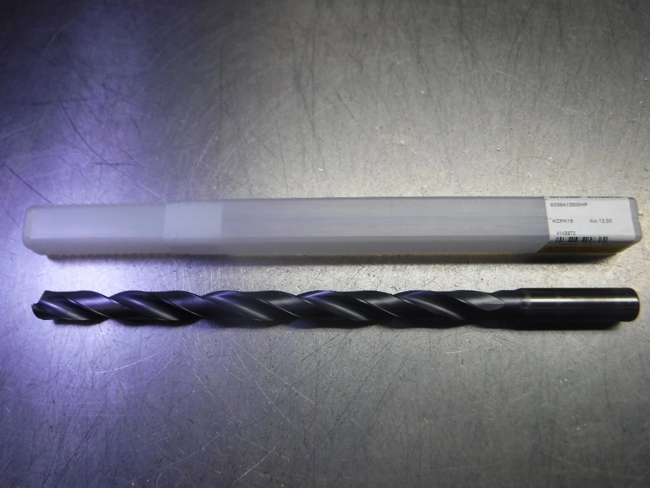 Kennametal 12.5mm Coolant Thru Carbide Drill B269A12500HP KCPK15 (LOC3353B)