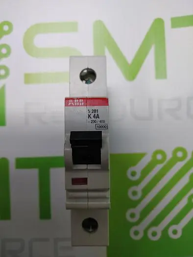 Used ABB S281 K4A Circuit Breakers | SMT Resource #484951