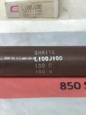 New | in-Stock OHMITE L100J100 Miscellaneous Equipment (Electrical & Power) | Surplus Asset Holdings #1193894