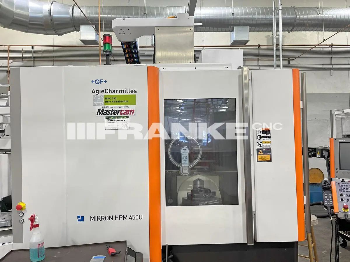 Used 2014 MIKRON MILL HPM450U Vertical Machining Centers (5-Axis or More) US | FRANKE CNC, LLC #1550128