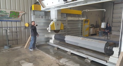 2016 GMM Litox 38 CN2 Dual Table w/ Lathe CNC Bridge Saws | STONE EQUIPMENT WAREHOUSE (8)