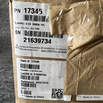 New | in-Stock Rice Lake RL40BBS-2.5k Misc Industrial Equipment California US | Davliegogo LLC #1720614