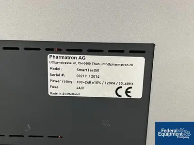 USED Dr. Schleuniger Dr. Schleuniger SmartTest 50 Tablet Hardness Tester