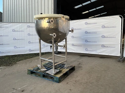 200L S/S Hemispherical Jacketed Cooking / Mixing Pan