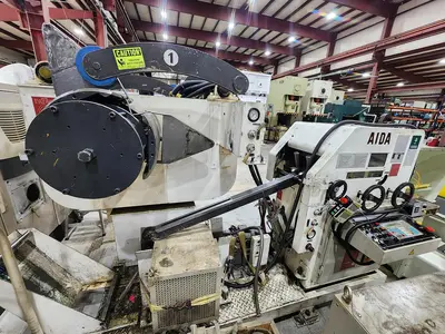 Used AIDA LFL-300R Coil Feed Lines Michigan US | Midwest Press and Automation #1136158