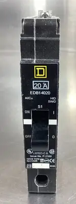USED Square D EDB14020