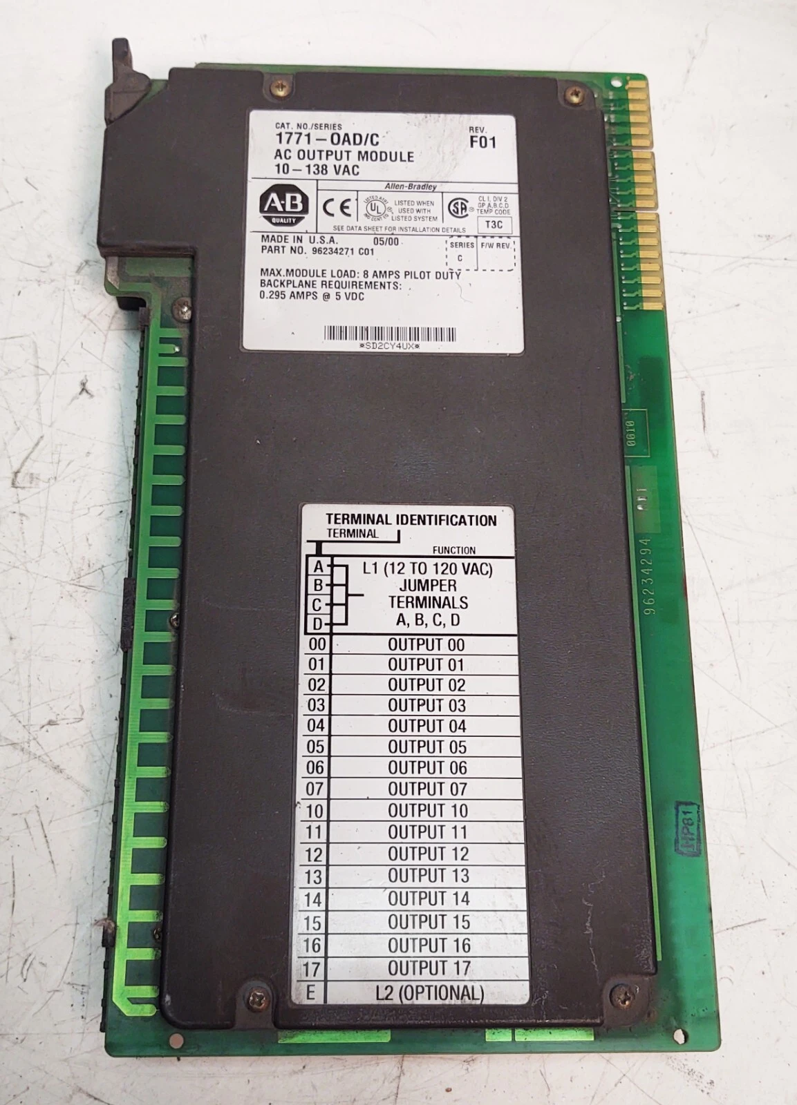 USED Allen-Bradley Does not apply