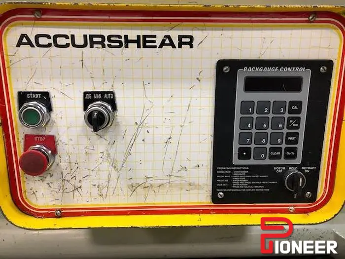 Used ACCURSHEAR 625010 Power Squaring Shears (Inch) 564078