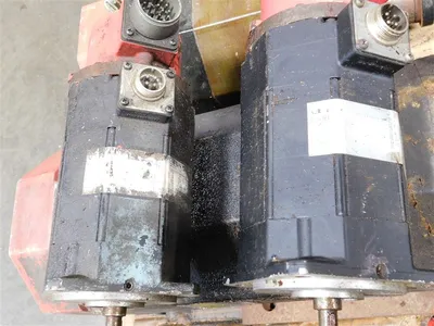 Lot of 11 Fanuc AC Servo Motors Missing Labels Damaged Connectors