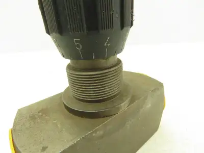 Hycon DRV-20-01.1/12 Hydraulic Flow Control Needle Valve 1-1/4 NPT 5000 PSI