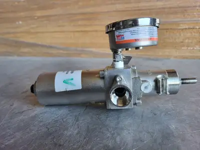 500 kPA Pressure Gauge Assembly, 316L Stainless Steel