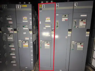 MCC Unit 100 hp, Nema 4