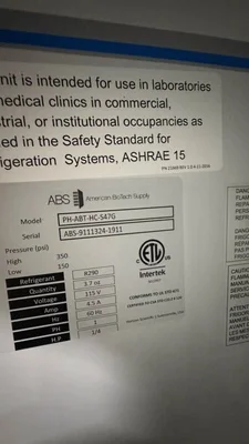 Used American BioTech Supply PH-ABT-HC-S47G Lab Refrigerators Texas US | PT Medical Technologies #1458652