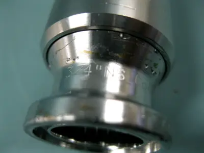 LJ Star 3/4" Stainless Borosilicate Inline Flow Indicator Sightglass G12