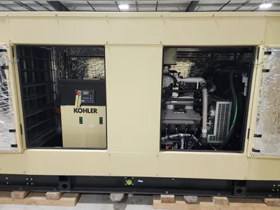 New Surplus 150KW Kohler KG150 Natural Gas Generator 600V INSTOCK 2024 Enclosed