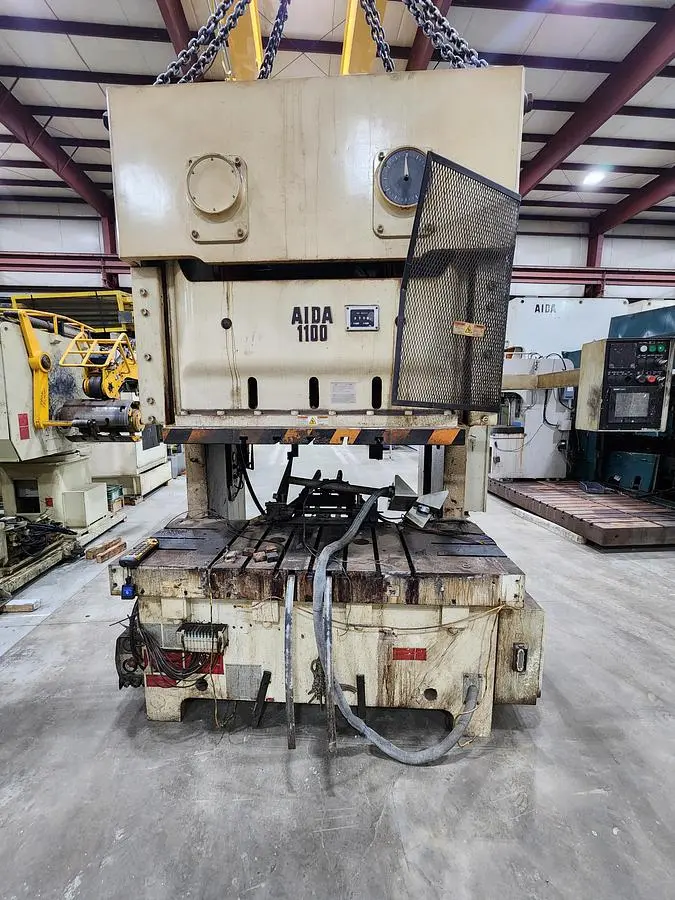 Used AIDA NC2-1100(2)E Gap Frame (OBS) Presses Michigan US | Midwest Press and Automation #1469378