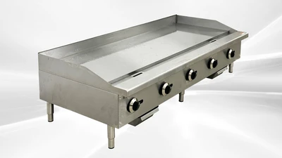 171-0437 60" 5-Burner Gas Griddle