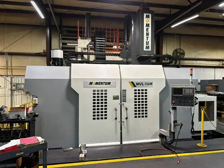 Used 2021 MOMENTUM MVL-16M Vertical Boring Mills (incld VTL) Arizona US | Quick Machinery Sales, Inc. #1224872
