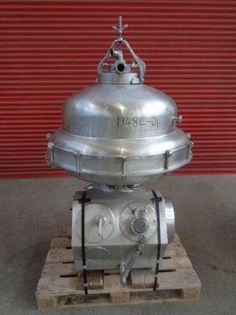 Used ALFA LAVAL SRPX-417-HGV-14CH Disc Automatic Centrifuges New Jersey US | Perry Equipment #117592