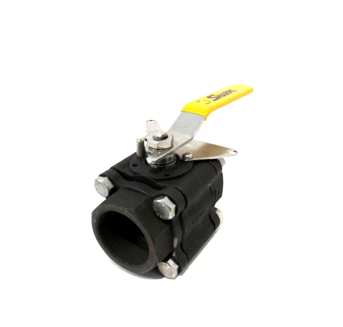 NEW SHARPE SIZE 2" BALL VALVE FIG. F84 BALL /STEM 316