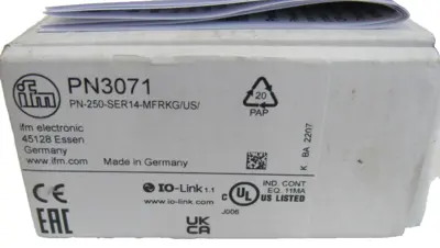 NEW EFECTOR PN3071 PRESSURE SENSOR PN-250-SER14-MFRKG/US