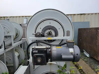 Electric Hose Reel w/ Motor & Speed Reducer