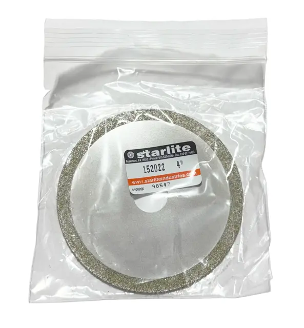 Starlite 4" Diamond Saw Blade Continuous Rim 3/4" Arbor Hole