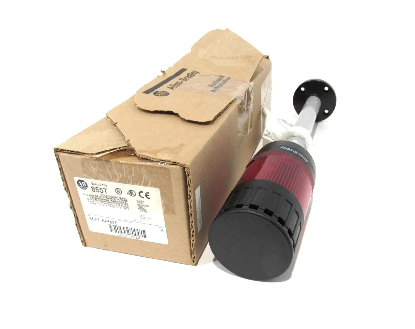 NEW ALLEN BRADLEY 855T-BPM25 STACK LIGHT MOUNTING BASE 855TBPM25