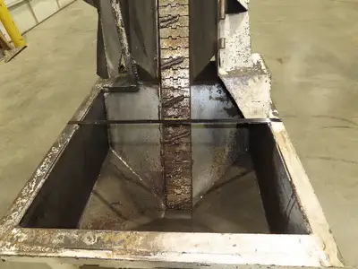 Spectrum Automation 0345HD Steel Hopper Parts Feeder Floorbin Elevator Conveyor