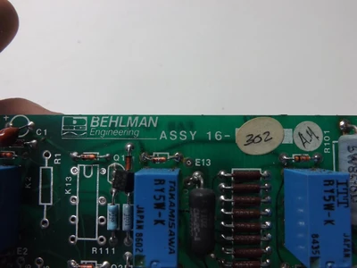 Used BEHLMAN _UNKNOWN_ Circuit Boards | OCO Industrial #1620217