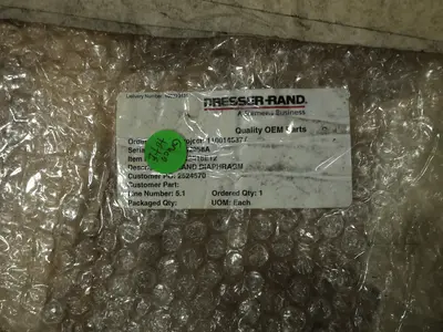 PALLET OF ASSORTED PUMP PARTS, DIAPHRAGM, RINGS, SEALS, COVERS, DRESSER RAND, FLOWSERVE