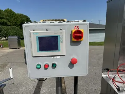 USED CINTROL GMC CUP, TUB AND TRAY FILLING AND LIDDING LINE FDS1500