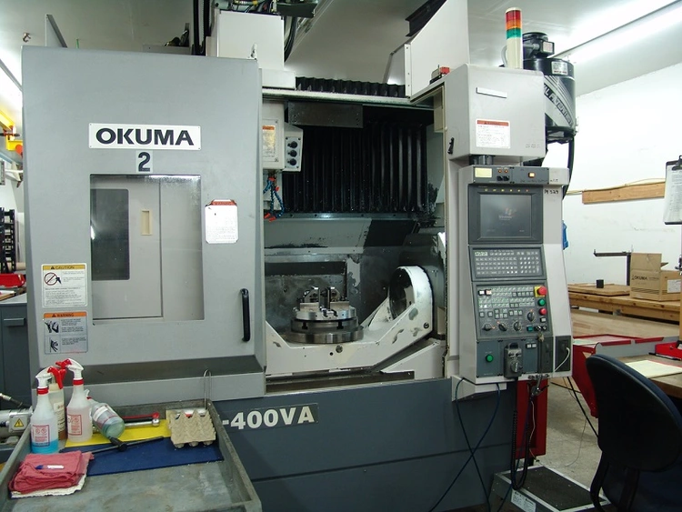 Used 2004 OKUMA MU-400VA Vertical Machining Centers (5-Axis or More) Vermont US | Two Spade Machinery LLC #506999