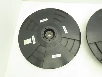 Transpak NA Strap/Band Roll Holder Spool 19.5" Hub Nut Slotted Side Has Crack
