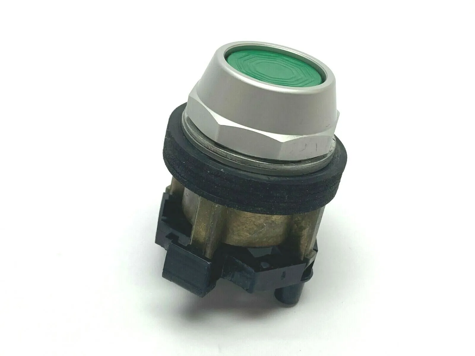 1273C4H01 | Cutler Hammer  Non Illuminated Green Pushbutton - Used