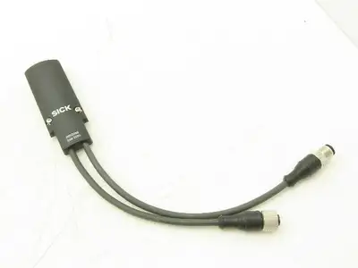 Sick 2093098 System Plug Adapter M12-5 With Extension M12-5 Dip Switch