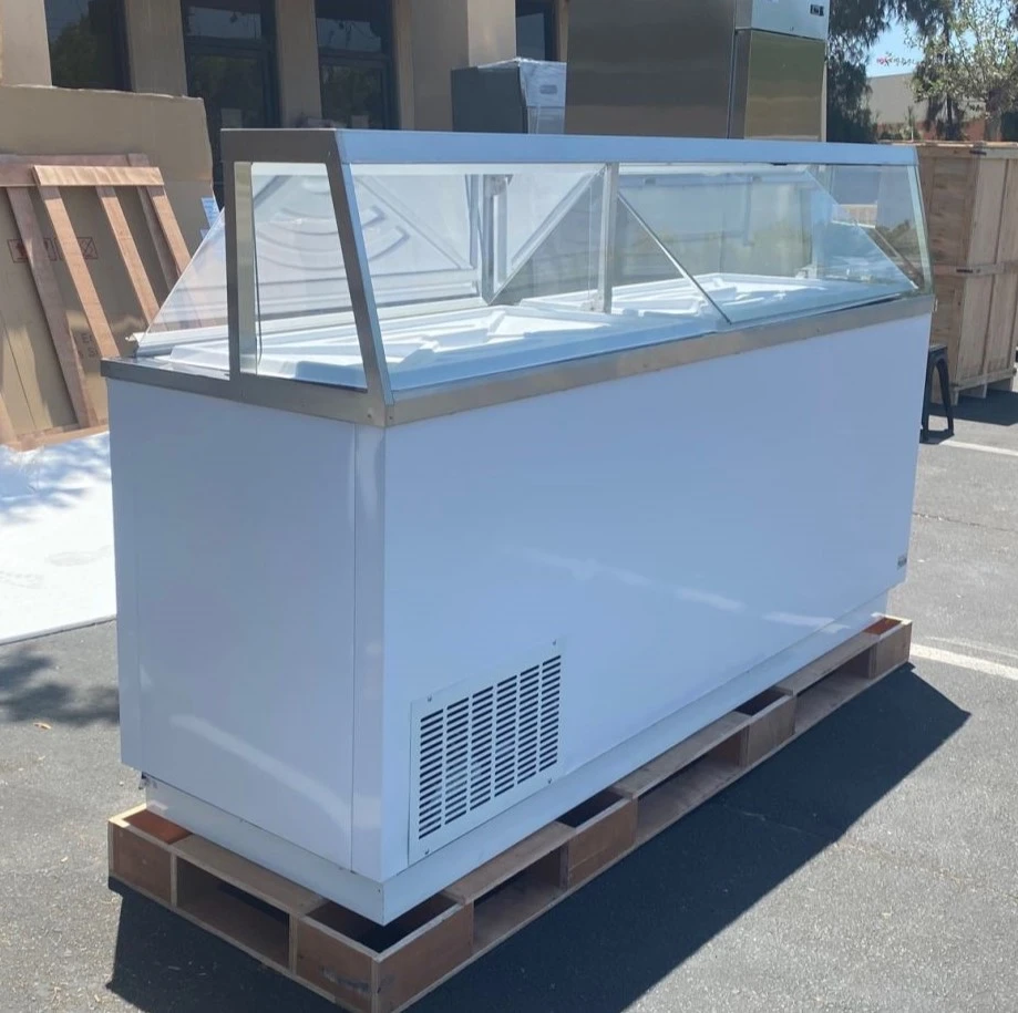 171-0348 88" Full Service Self Contained Popsicle Cabinet Freezer