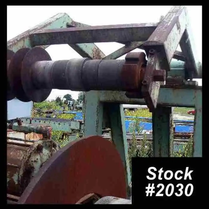 20″ x 3-3/4″ x 10,000 Lb. PAXSON Slitting Line