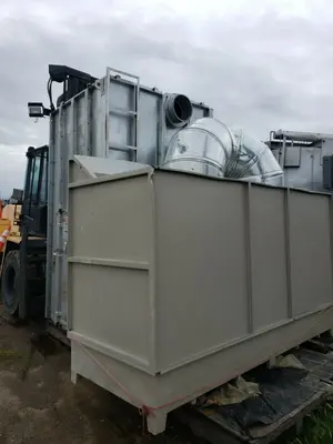 1500 cfm Qianshan, dust collector, never used
