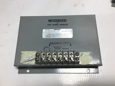 Woodward 2301 Motor Operated Potentiometer/Speed Sensor/Signal Converter/Power Supply/Amplifier/Voltage Switch (Set)