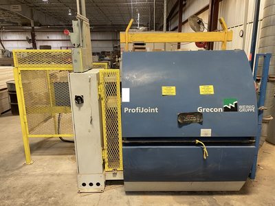 GreCon ProfiJoint Finger Joint System with PJ 150/500 Shaper and PJ 10/6100 Press
