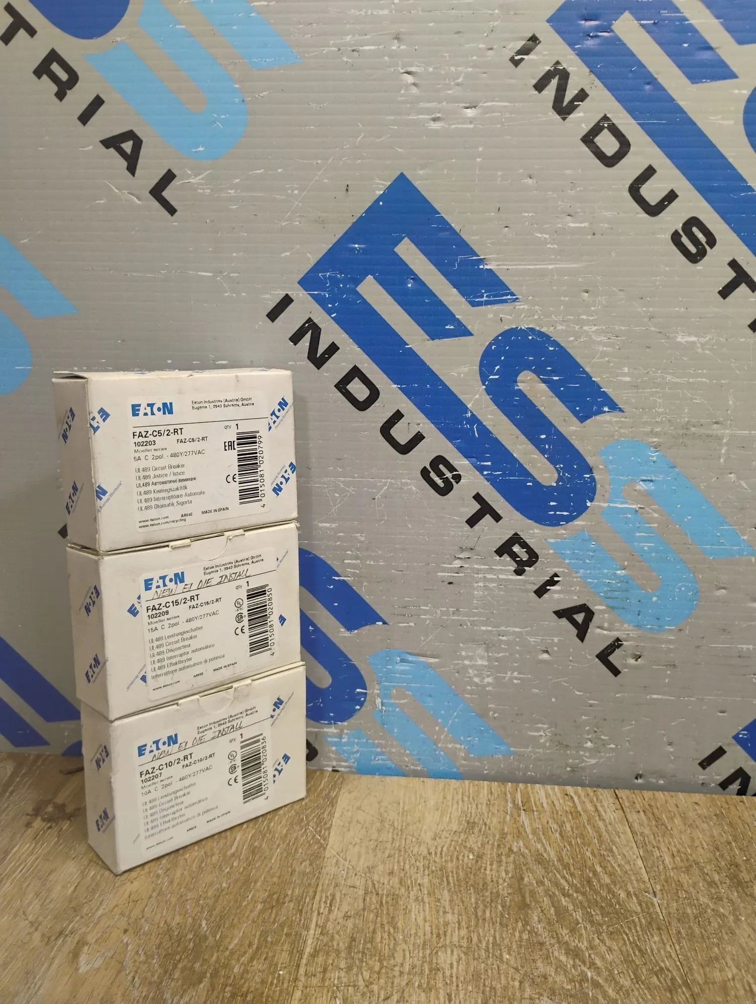 USED Eaton FAZ-C5/2-RT