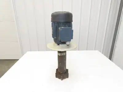Flux Gerate Plastic Centrifugal Immersion Pump 1.1kW 3360rpm 230/460V 12" Intake