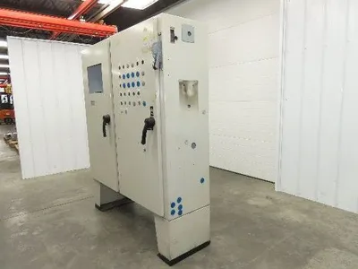 Hoffman Freestanding Electrical Enclosure 60x61x18" 100A Fused Disconnect