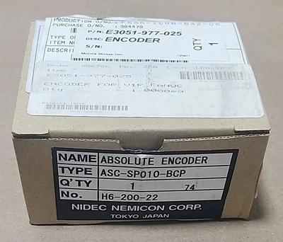 NEW Nidec ASC-SP010-BCP
