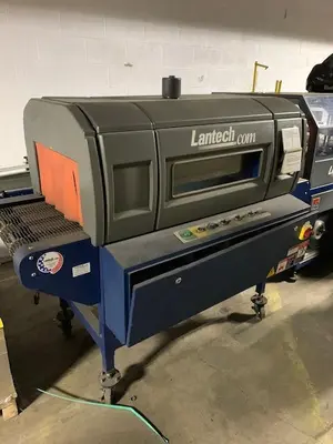 USED LANTECH SW-1000 INTERMITTENT MOTION  BELT FEED SIDE SEAL WRAPPER