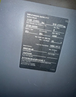 2016 CROWN RR5725-45 Reach Truck | Pressroom Solutions LLC (4)