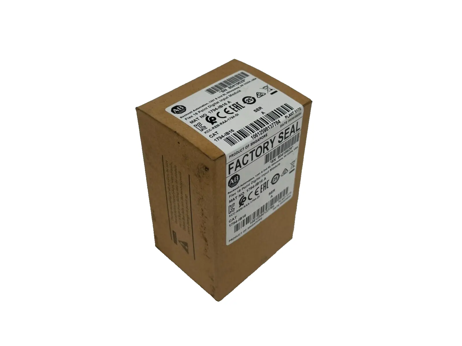 NEW ALLEN-BRADLEY ALLEN BRADLEY 1794-IB16