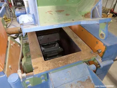 Used Herbold Granulator. 15.5" x 15.5" feed opening